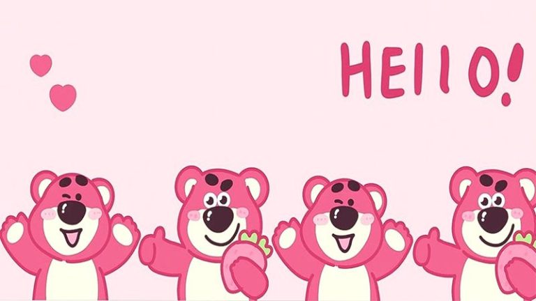 Top 30+ Hình nền gấu dâu cute: Sự dễ thương và đáng yêu